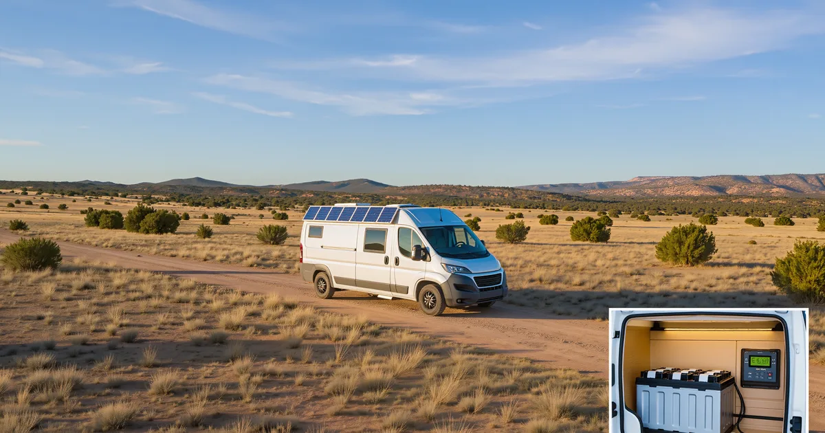 Comment être autonome en électricité dans un camping-car ?