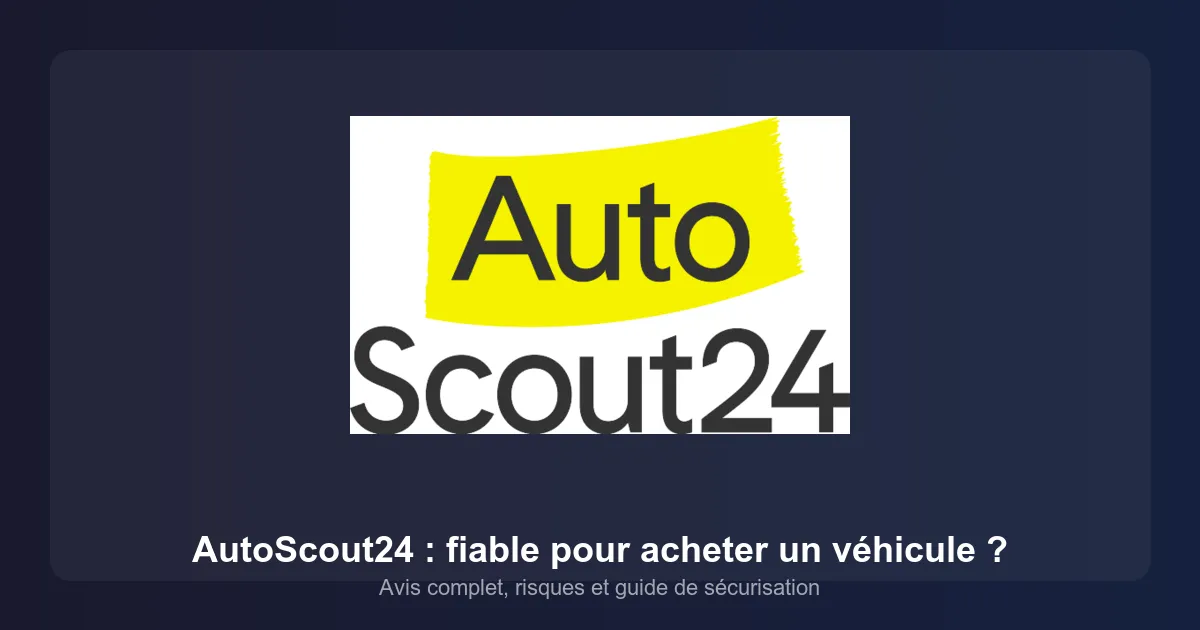 AutoScout24 : fiable pour acheter ou vendre un véhicule ? Avis complet et risques