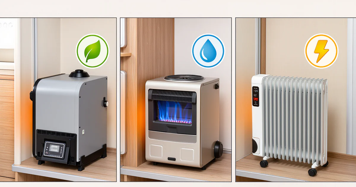 Quel est le chauffage le plus économique pour un camping-car ?