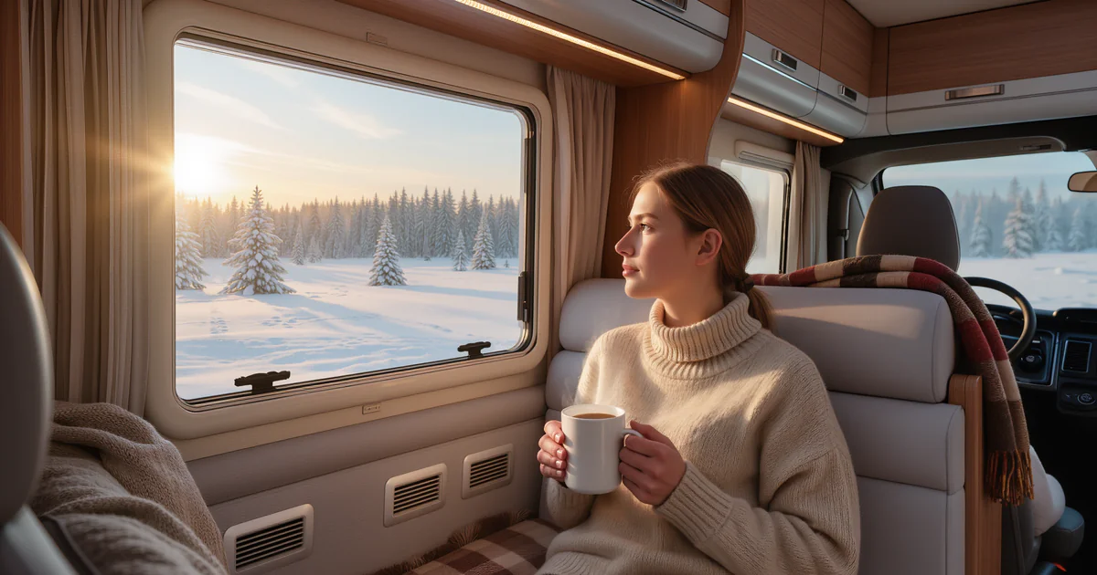 Comment chauffer un camping-car en hiver ?