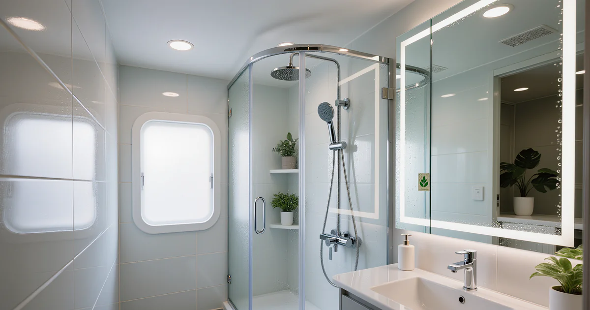 Douche en camping-car : astuces pour économiser l'eau