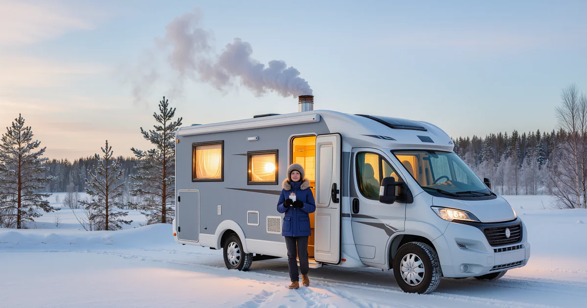 Comment vivre en camping-car l'hiver ?